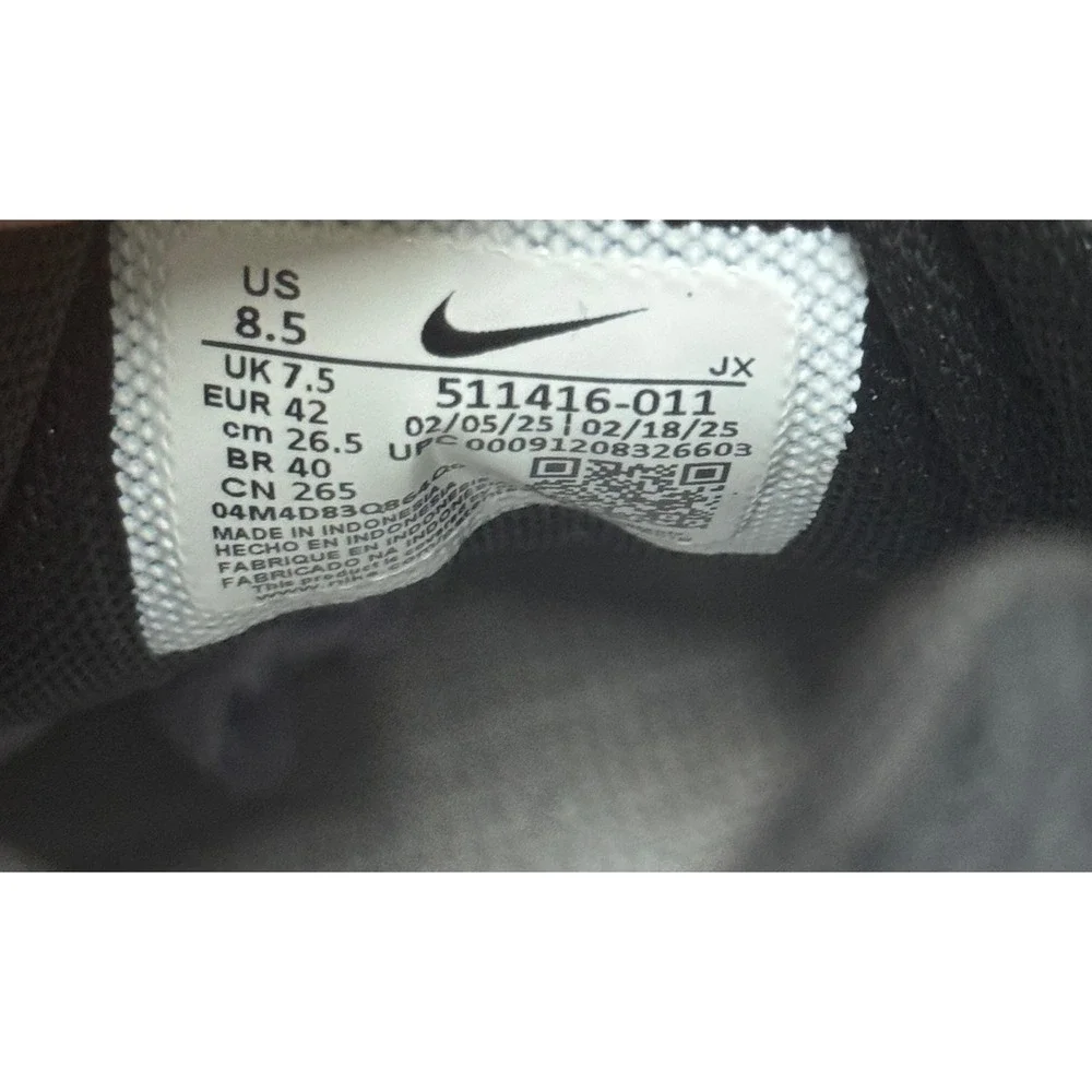 Size 8.5 - Nike Air Max Correlate Black Grey White Low Top Sneakers CD4165-005